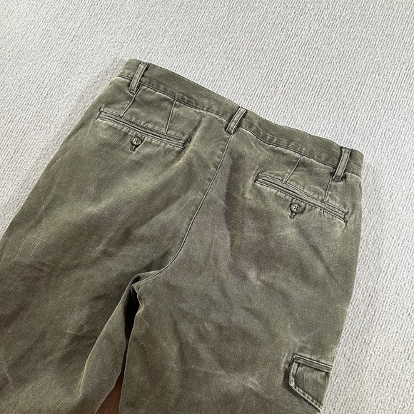 Jos A Bank 1905 Pants Mens Size 34x32 Gray Tailored Fit Cargo Pocket Classiccore - Picture 8 of 11